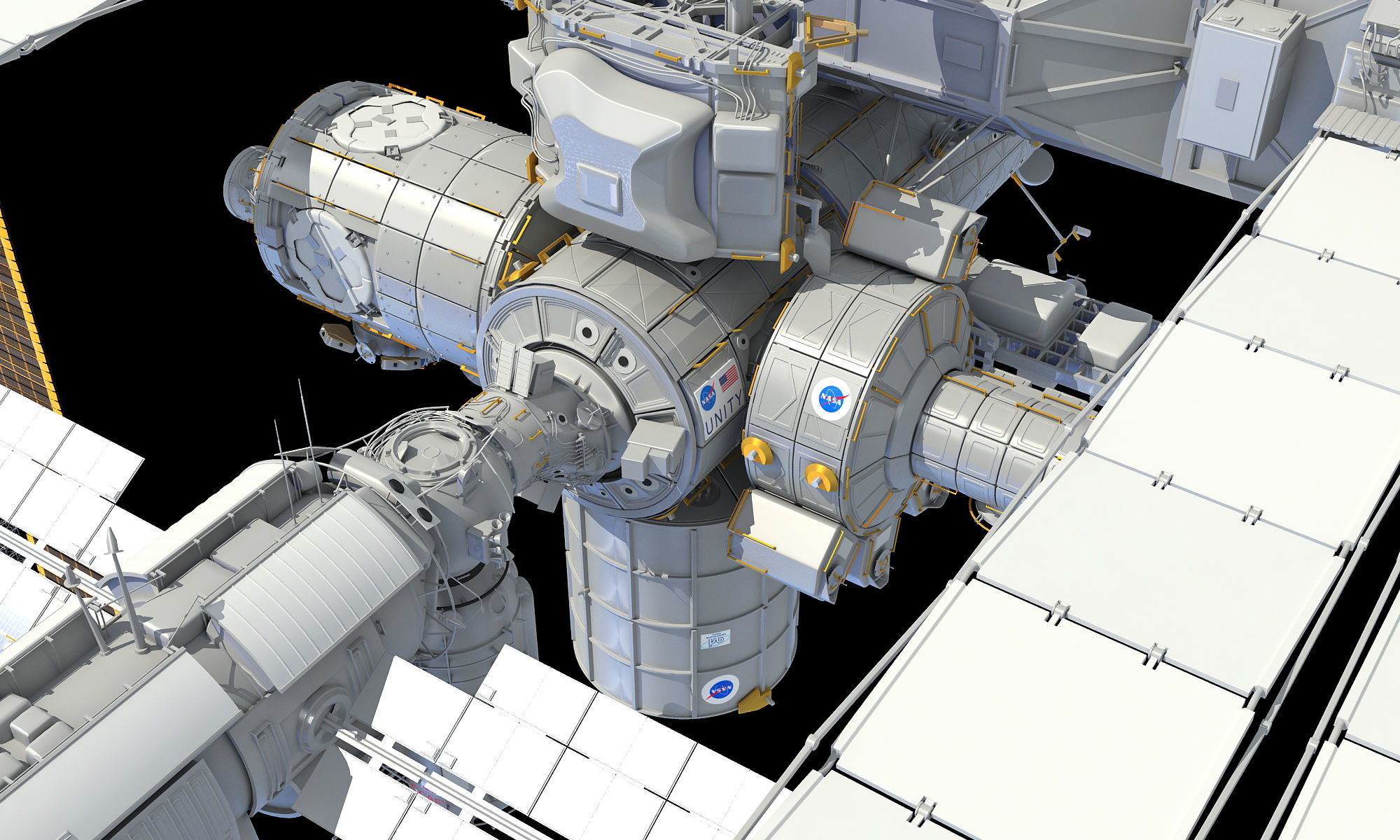 ISS International Space Station 3D model_24