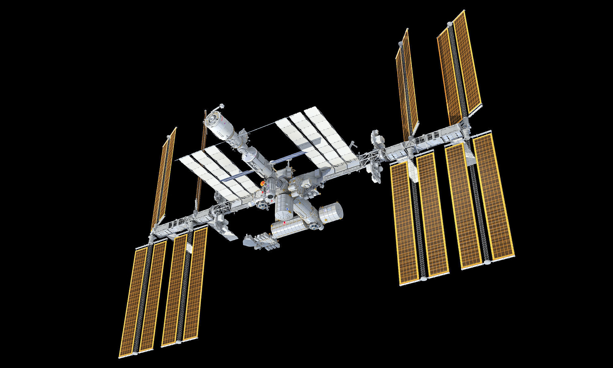 ISS International Space Station 3D model_6