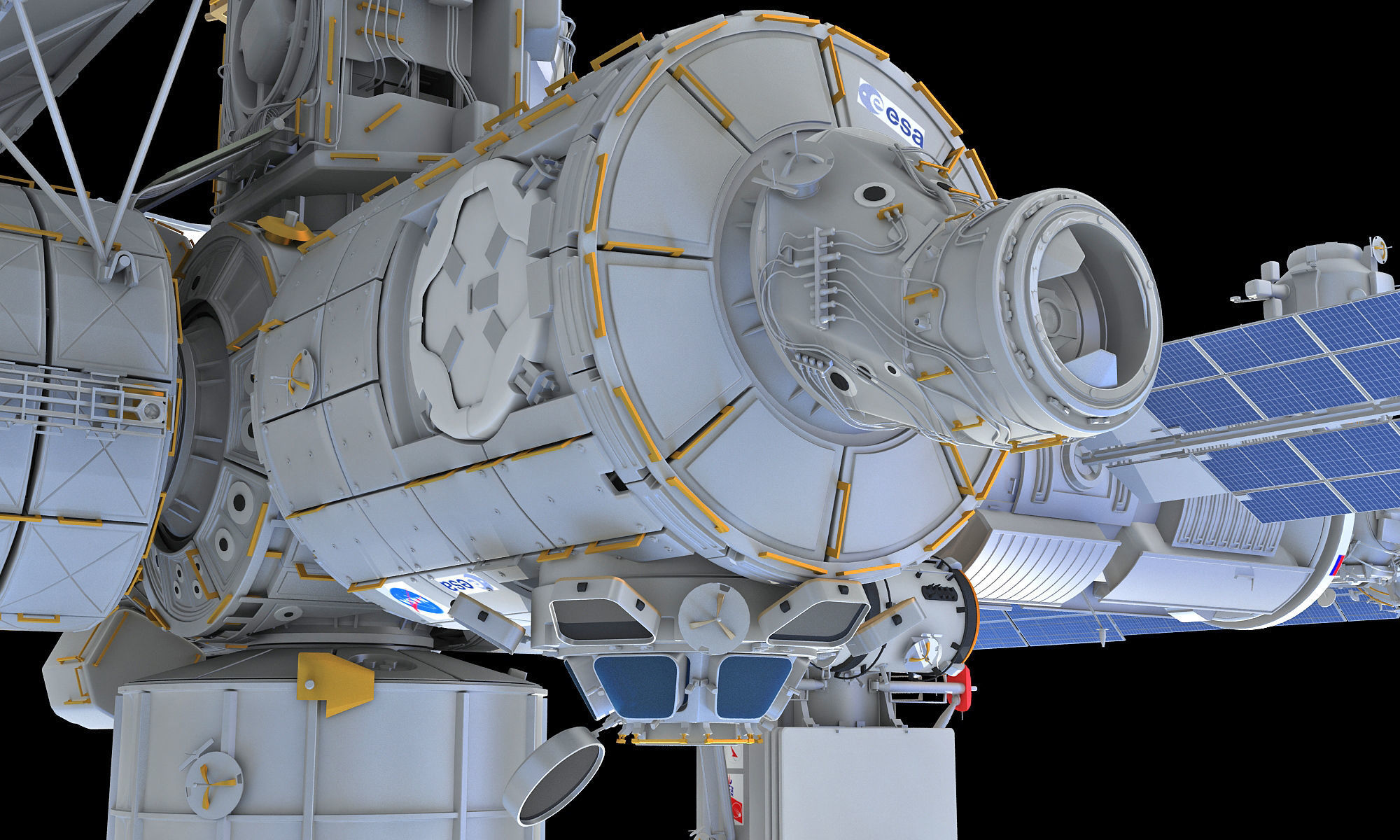 ISS International Space Station 3D model_28