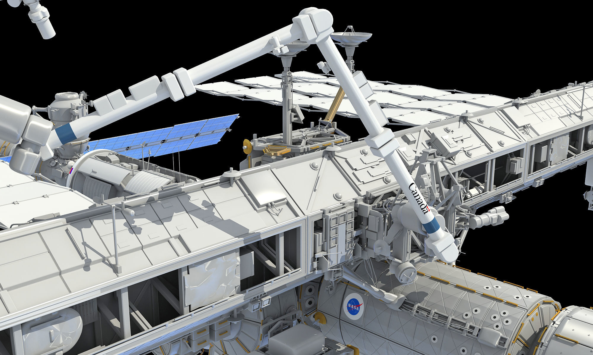 ISS International Space Station 3D model_22