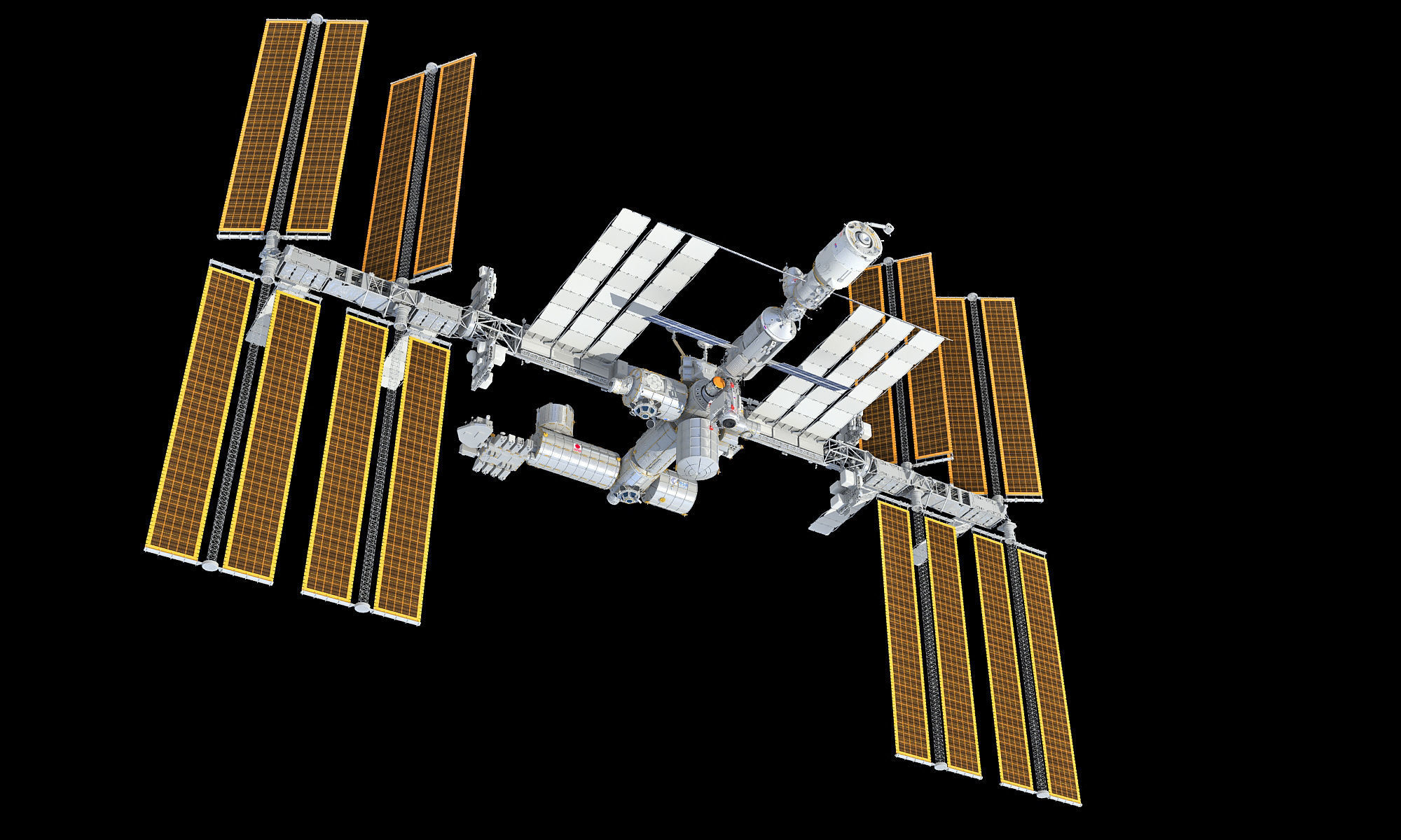 ISS International Space Station 3D model_7