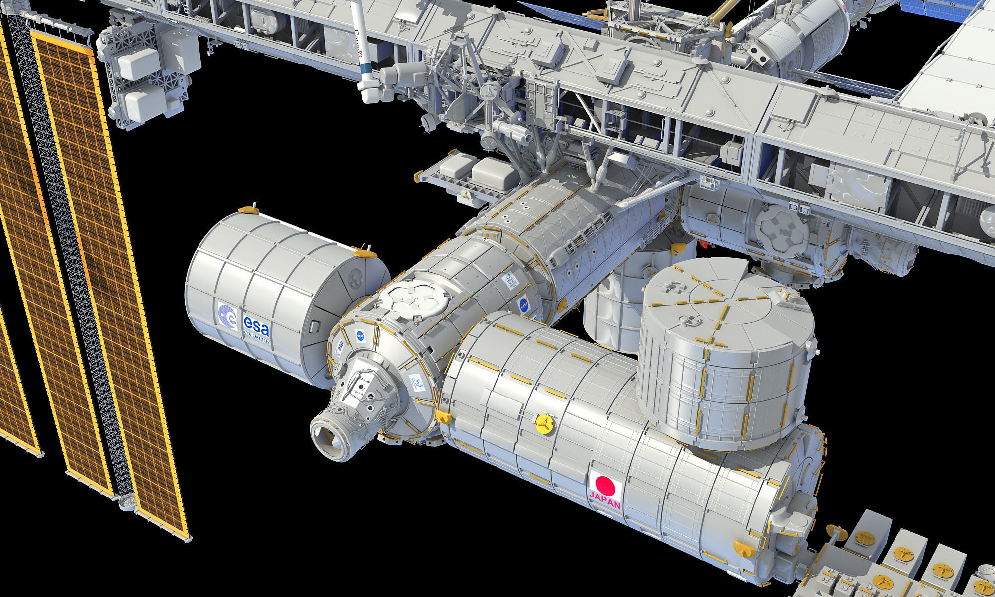 ISS International Space Station 3D model_18
