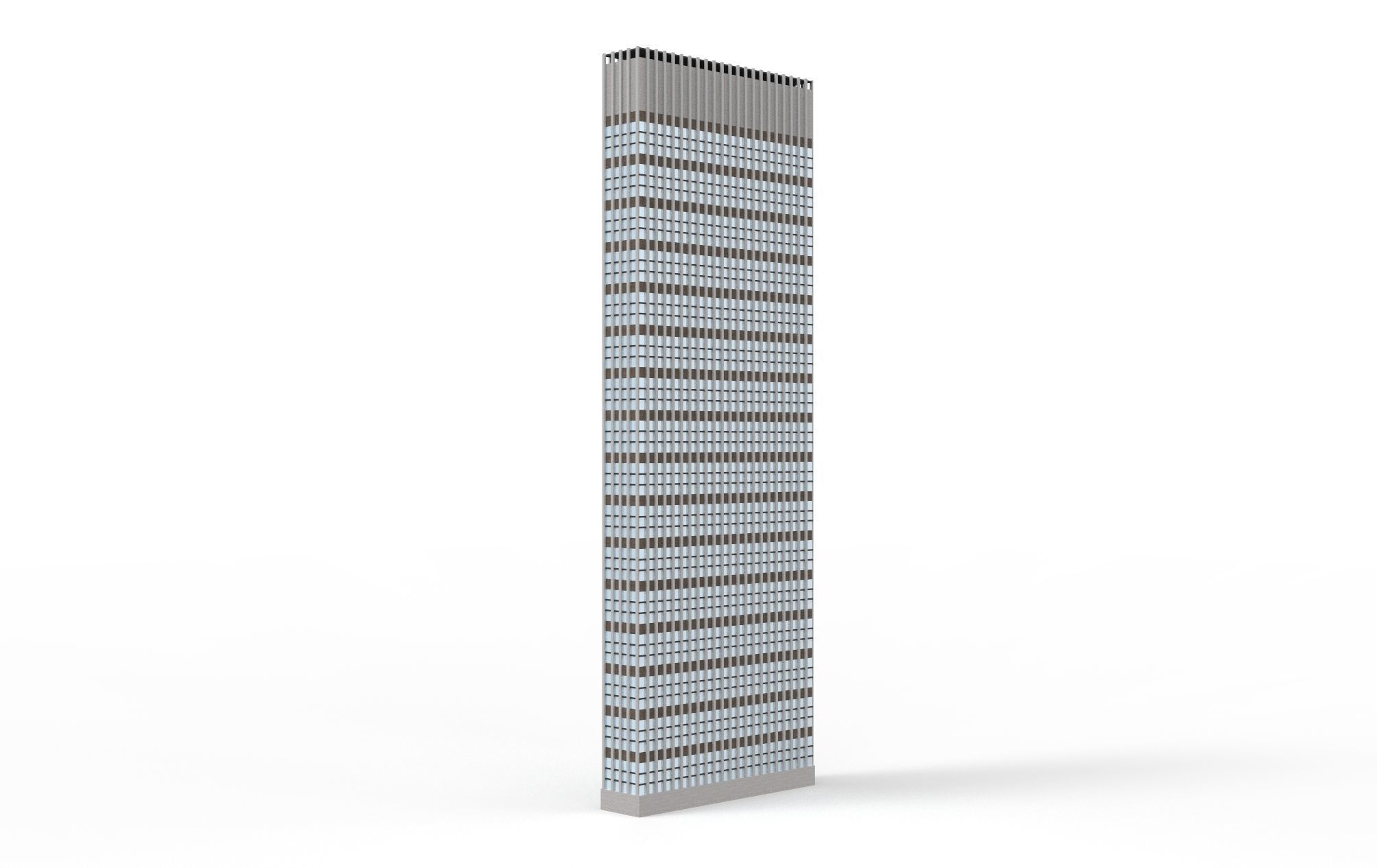 Skyscrapers Pack 7 modern commercial buildings 3D model_2