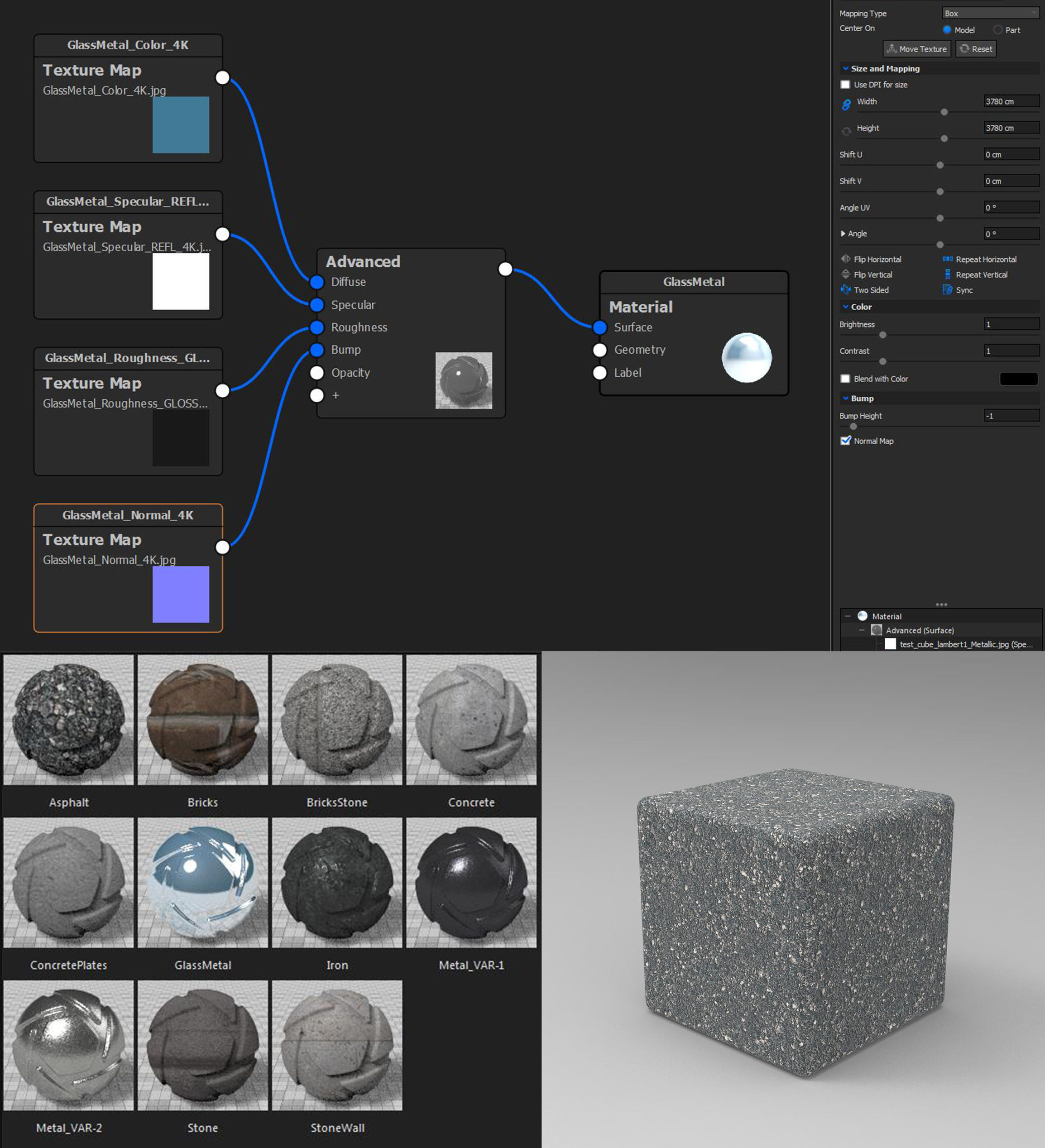 Skyscrapers Pack 7 modern commercial buildings 3D model_14