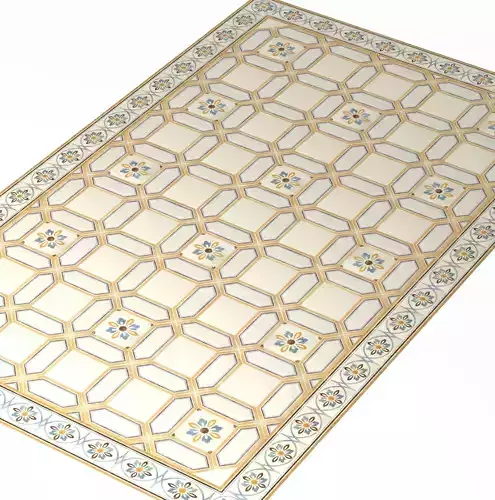 Tiles set Cir VIA EMILIA Floor tile layout