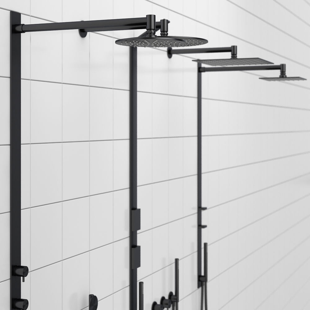 Shower systems and faucets CEA DESIGN set 40 3D model_4