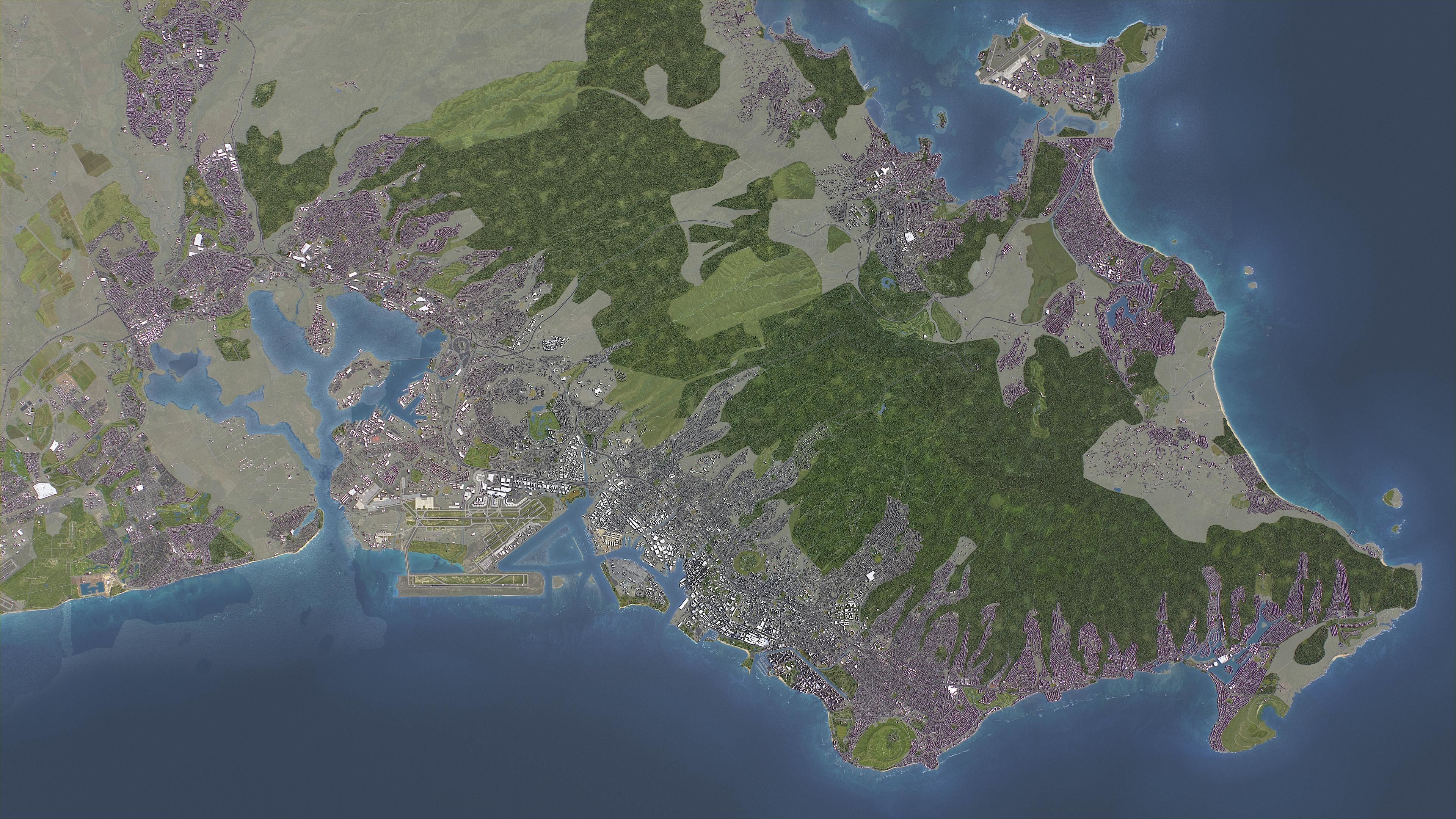 Honolulu Low-poly 3D model_20