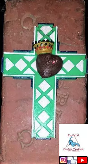 Poker King Cross 3D print model_0