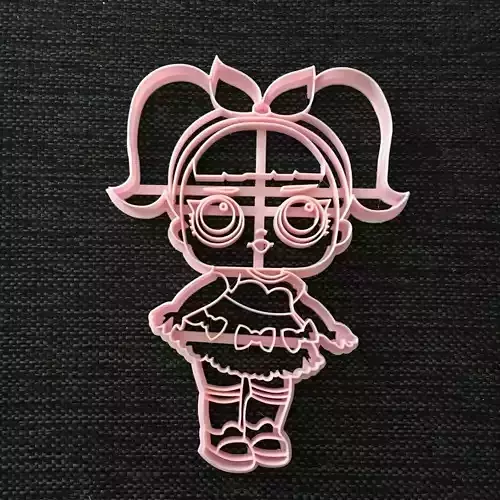 Lol Surprise 17cm Cookie Cutter 3D print model