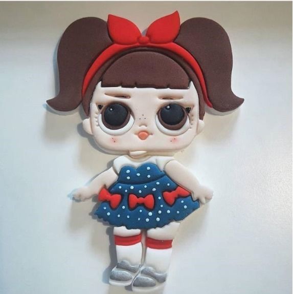 Lol Surprise 17cm Cookie Cutter 3D print model_1