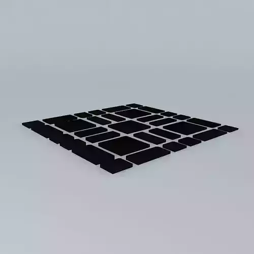 Cityscape 1 set of squares