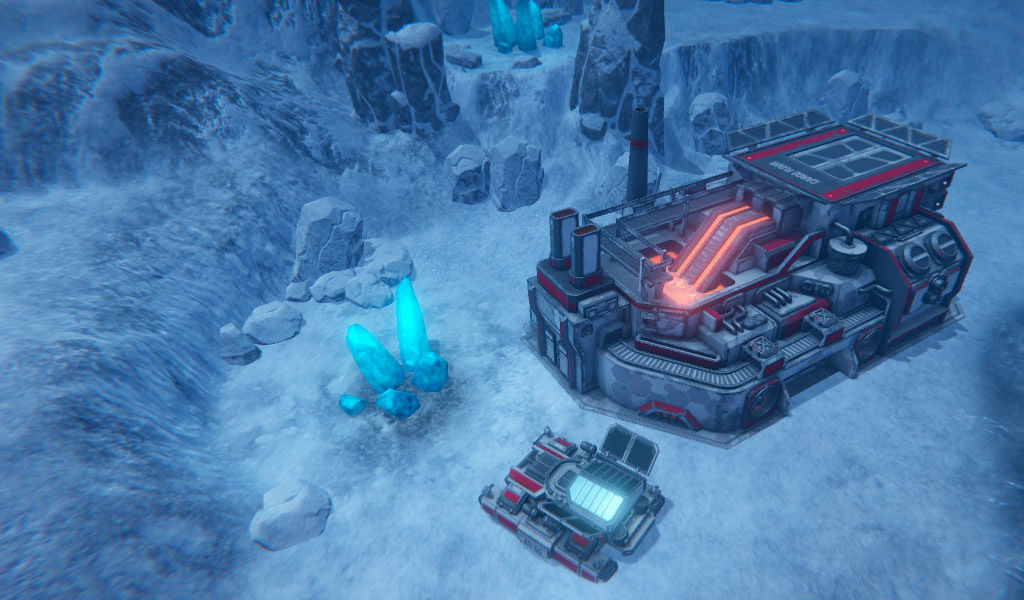 RTS Sci-Fi game assets v3 Low-poly 3D model_43