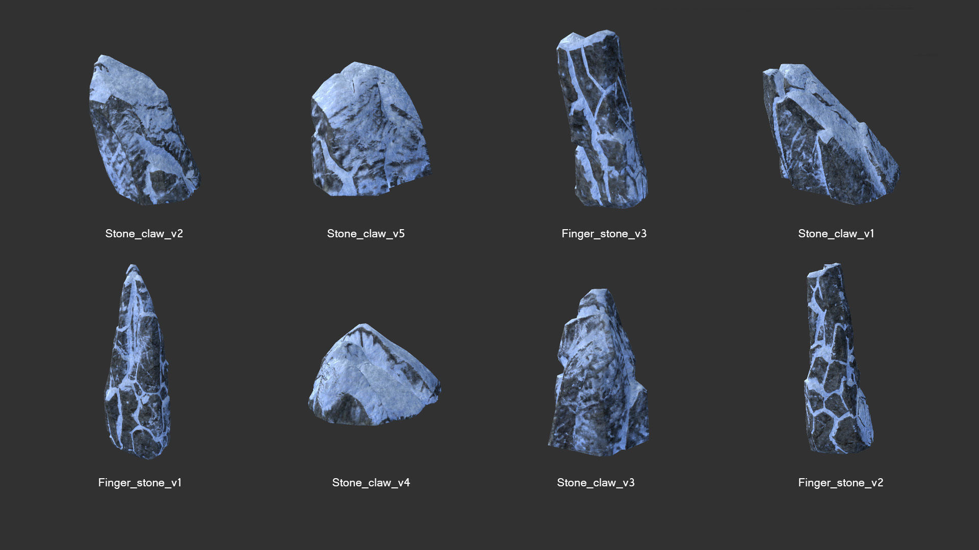 RTS Sci-Fi game assets v3 Low-poly 3D model_7