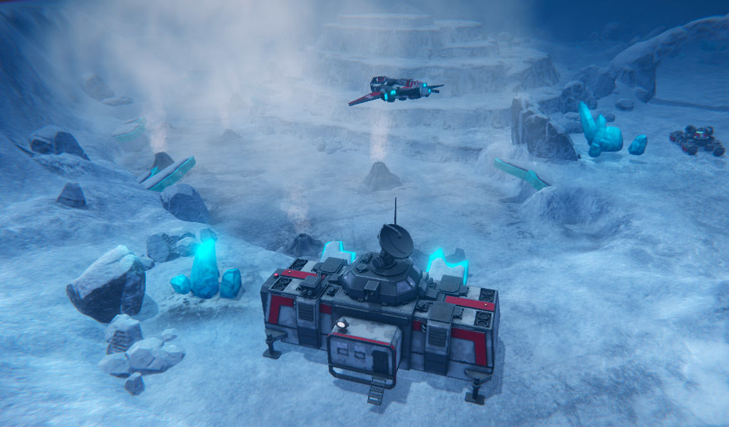 RTS Sci-Fi game assets v3 Low-poly 3D model_36