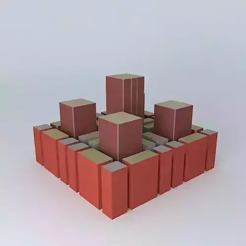 Cityscape 2 block of bricks