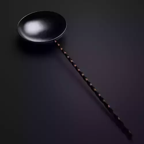 SUGAR SPOON 4 Free low-poly 3D model