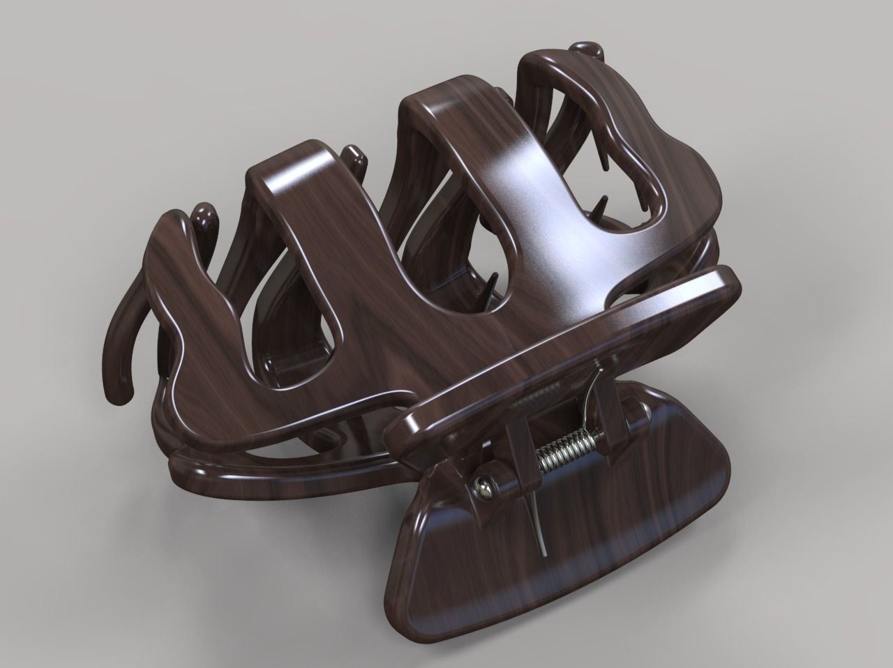 Hair Clip 3D print model_3