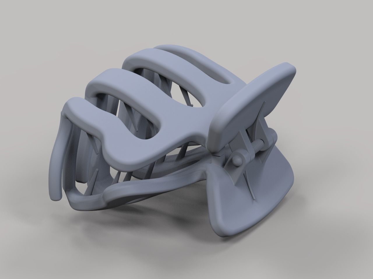 Hair Clip 3D print model_1