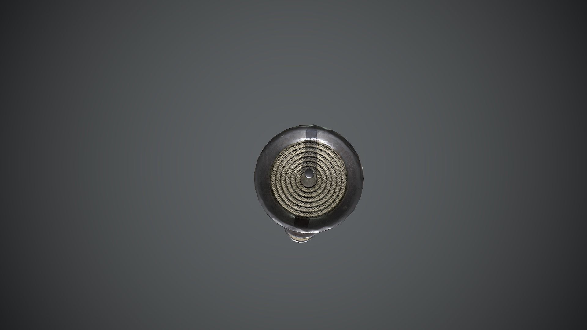 Torch Medieval Low-poly 3D model_10