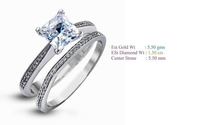 engagement ring 3D model
