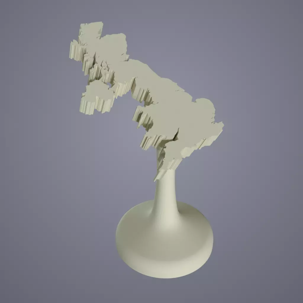 Little United Kingdom 3D print model