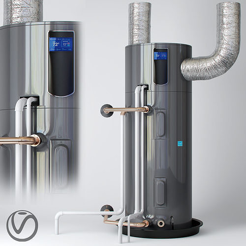 Rheem Electric Water Heater 3D model