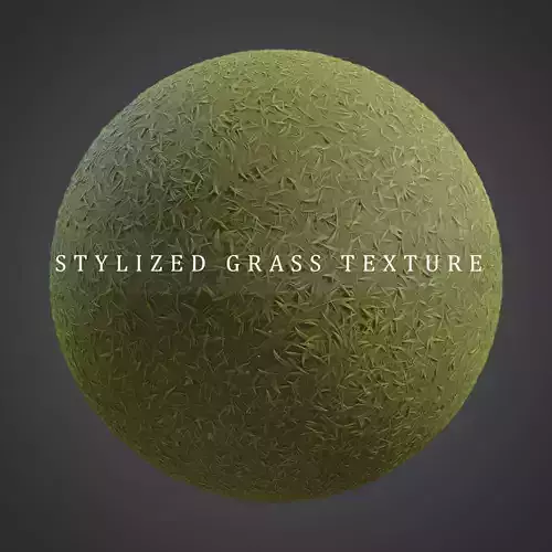 Stylized Grass PBR texture Texture