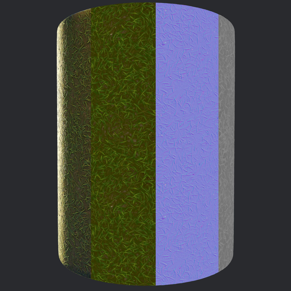 Stylized Grass PBR texture Texture_4