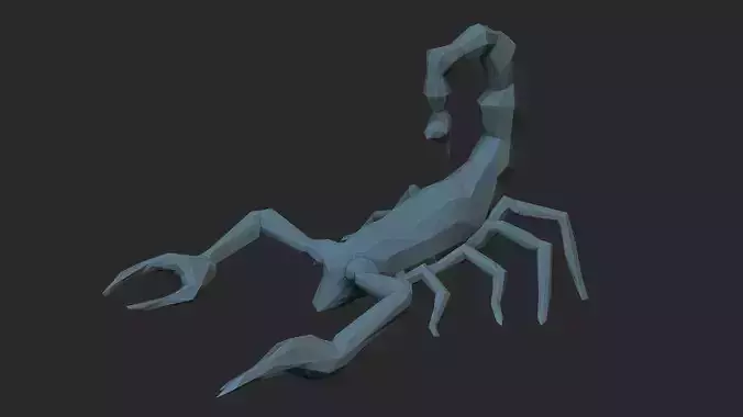 scorpion 3d model