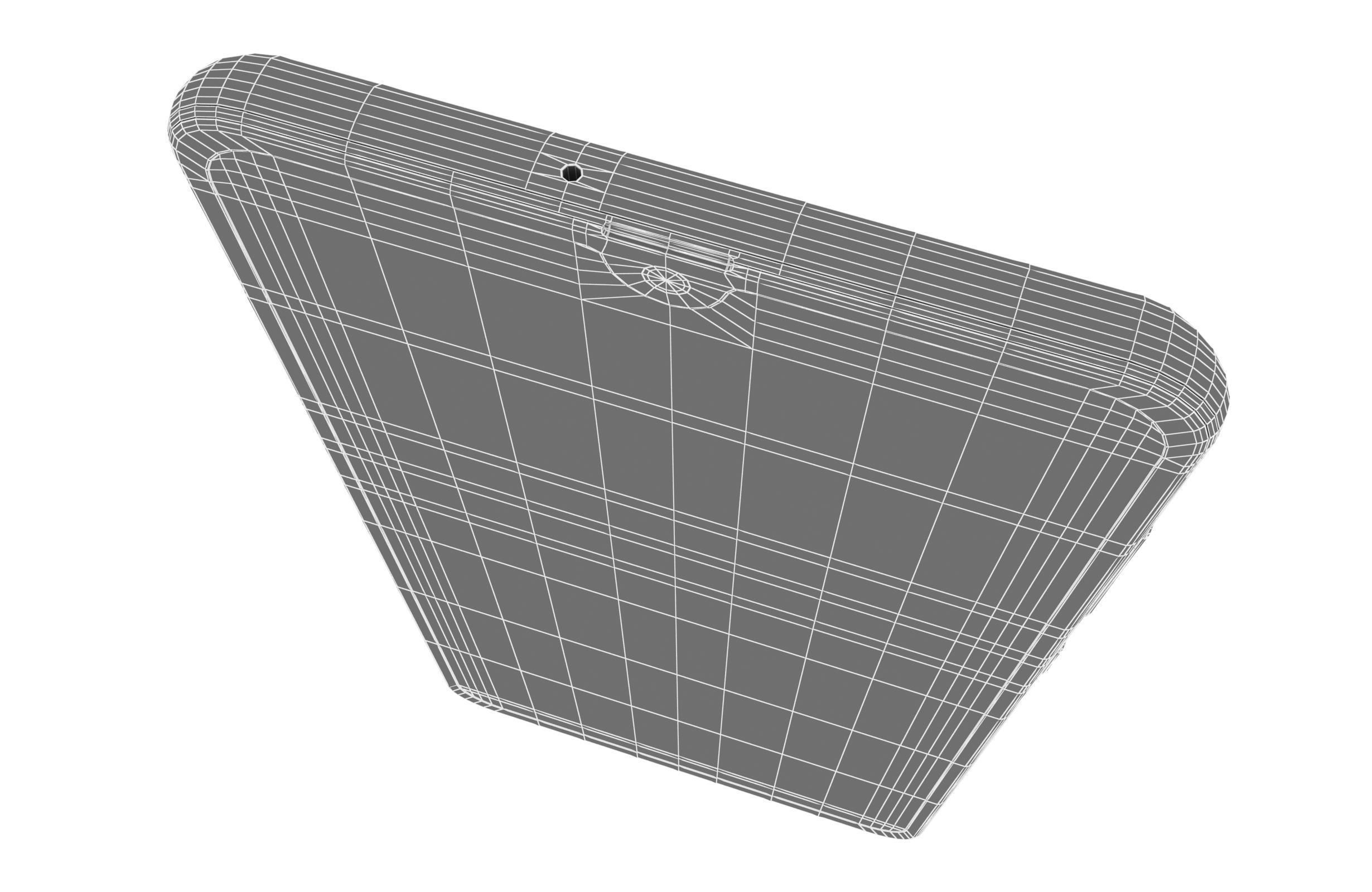 Samsung Galaxy A70 White 3D model_19