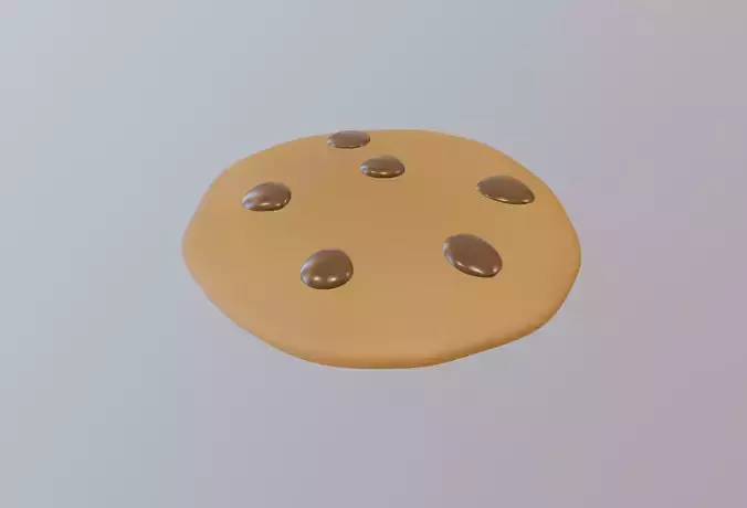 Cookie 3D model