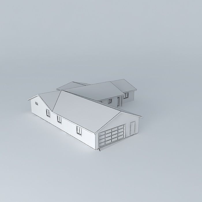 House Free 3D model_3