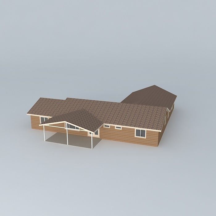 House Free 3D model_1