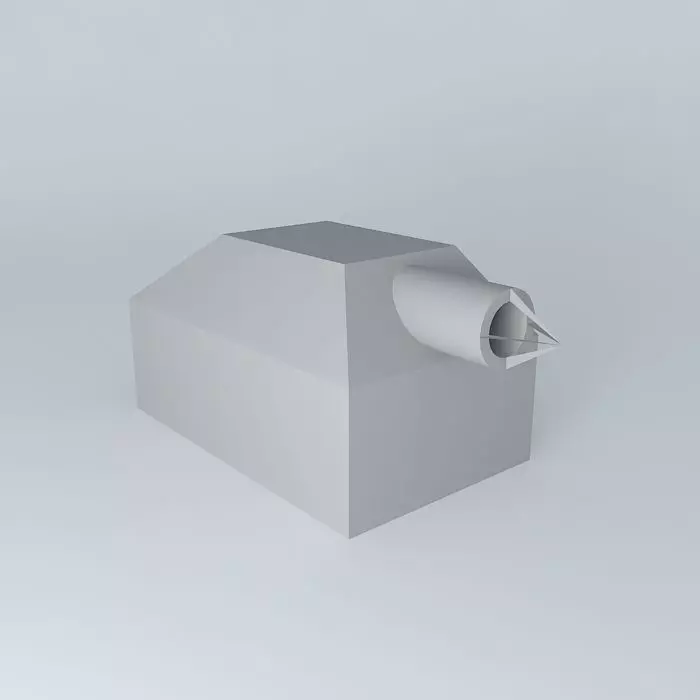 mortality cannon Free 3D model_0