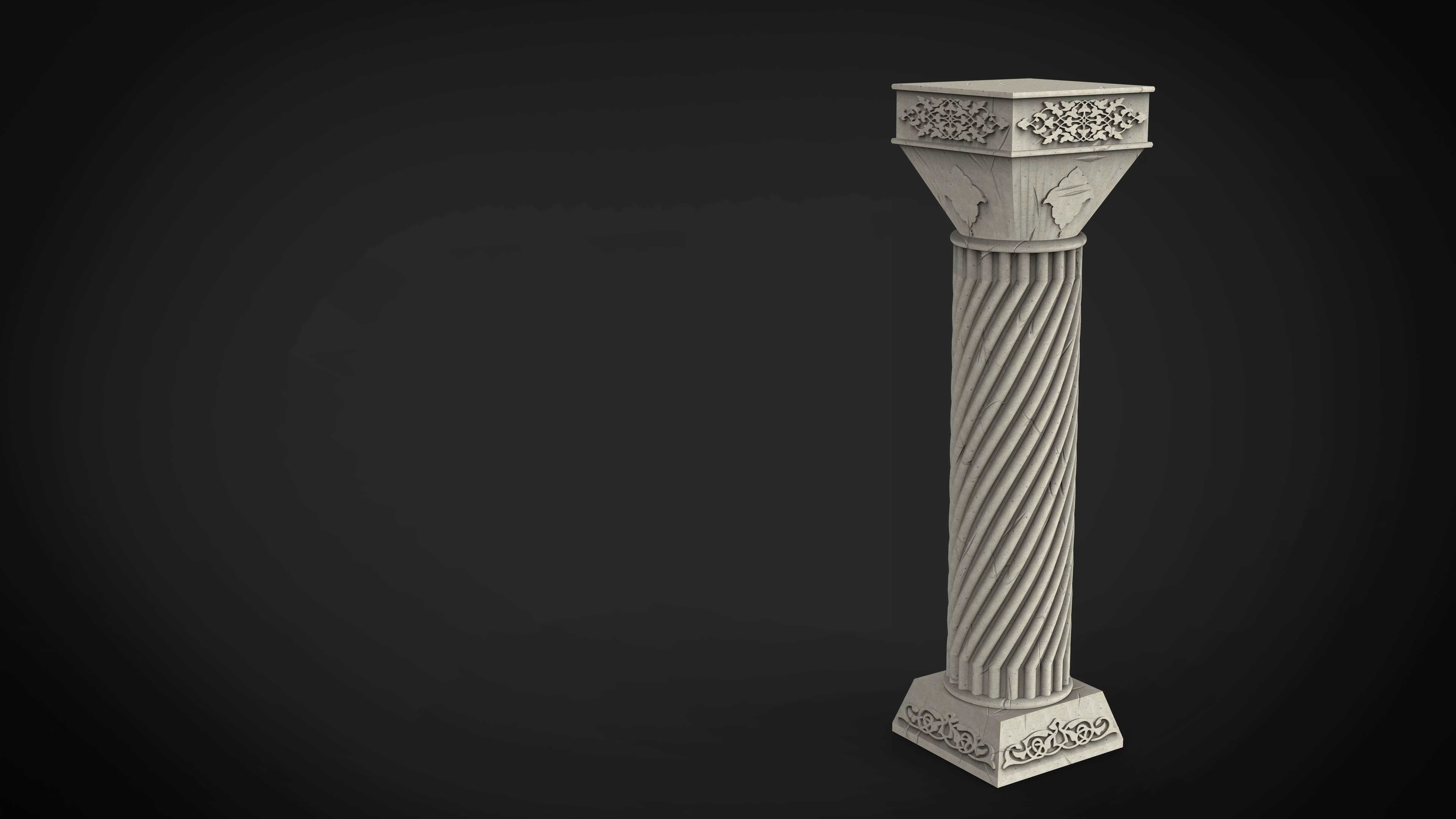 column 3D model_0
