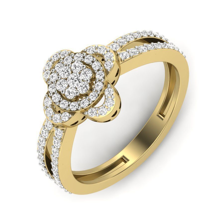 525 ladies women ring 3dm render details bulk collection  3D print model_128