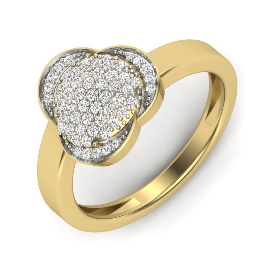 525 ladies women ring 3dm render details bulk collection  3D print model_95