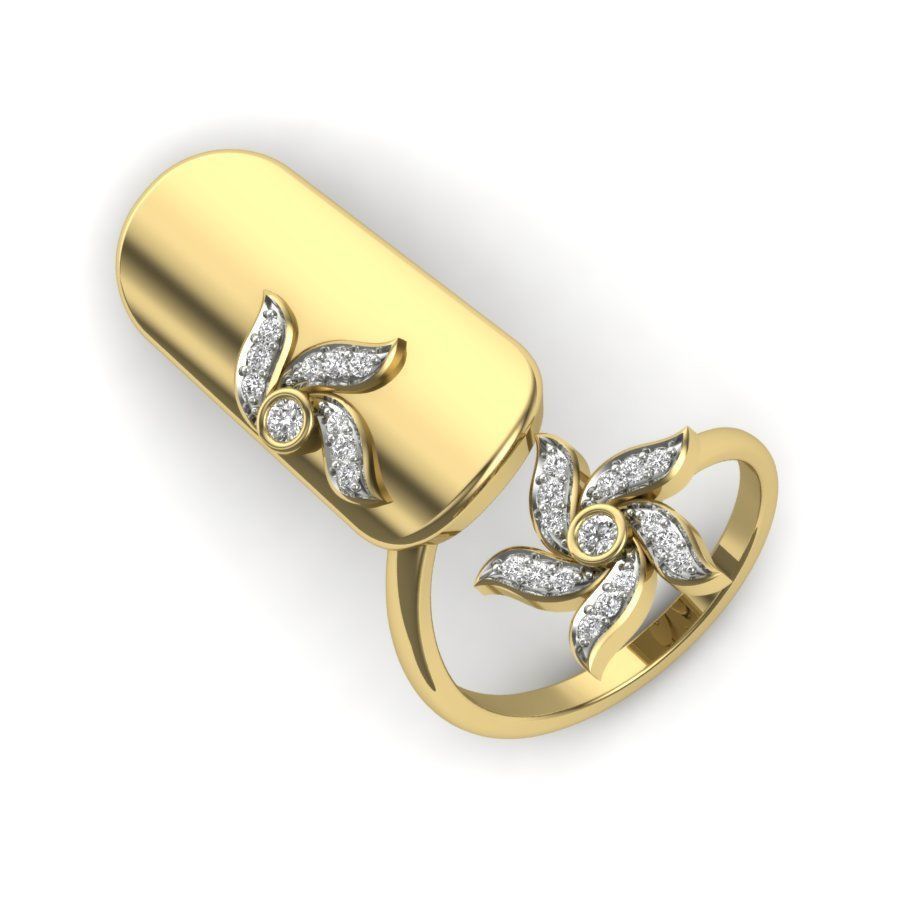 525 ladies women ring 3dm render details bulk collection  3D print model_45