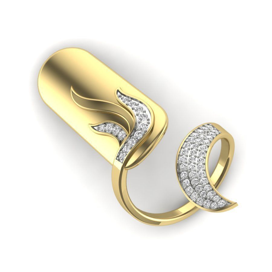 525 ladies women ring 3dm render details bulk collection  3D print model_40