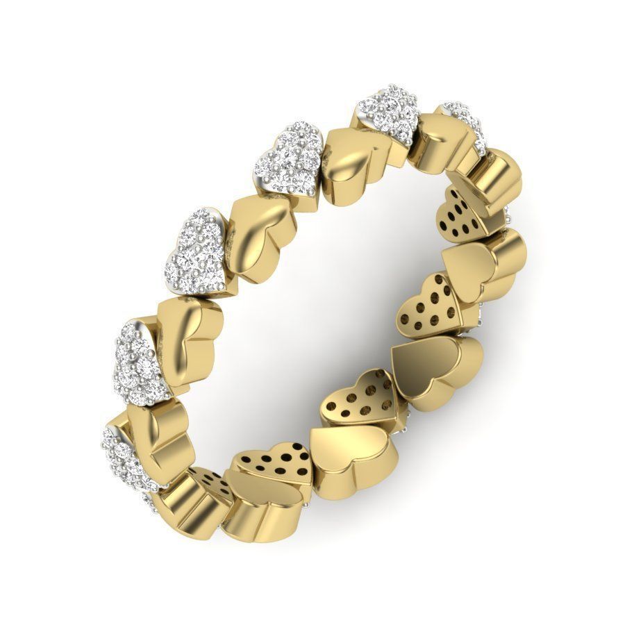 525 ladies women ring 3dm render details bulk collection  3D print model_146