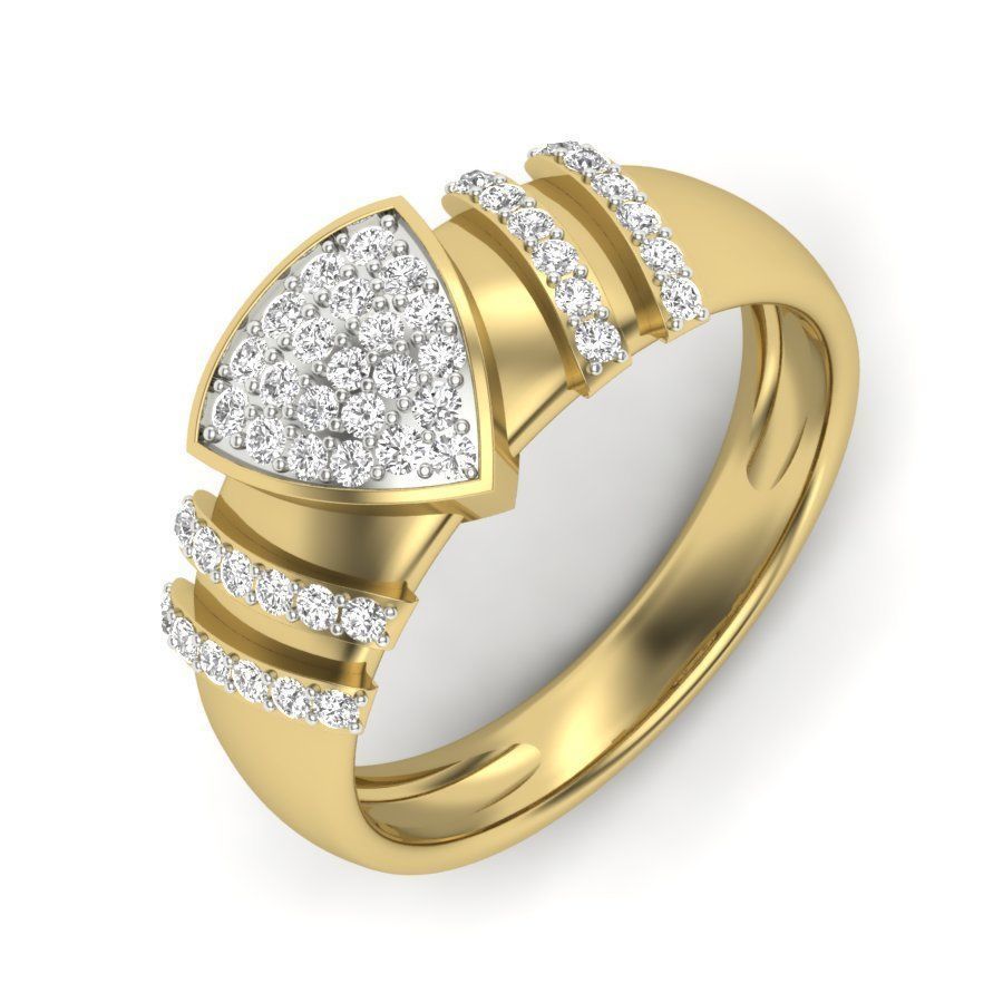 525 ladies women ring 3dm render details bulk collection  3D print model_109