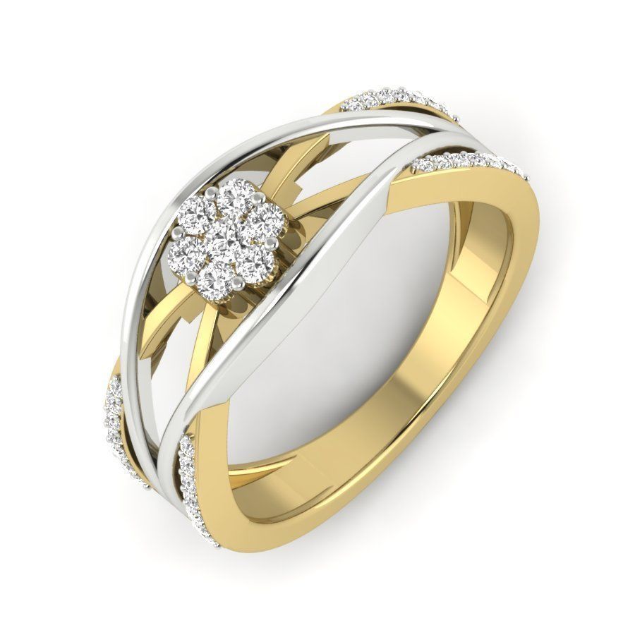 525 ladies women ring 3dm render details bulk collection  3D print model_31