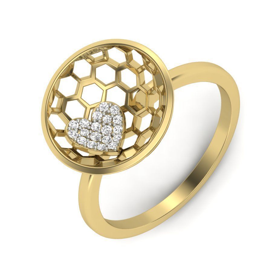 525 ladies women ring 3dm render details bulk collection  3D print model_19