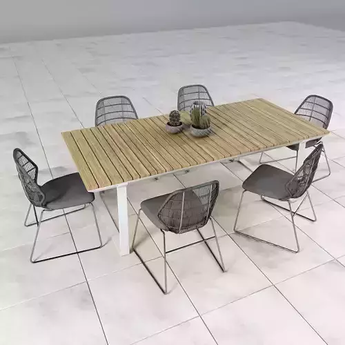 Chair Crinoline B and B Italia Outdoor