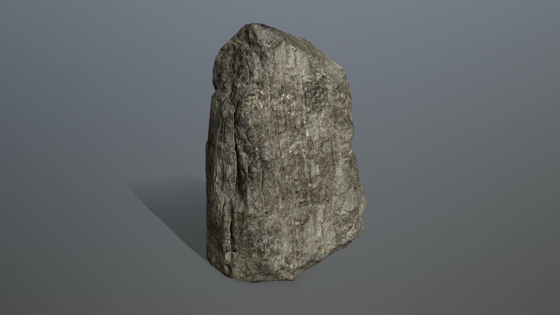 rocks rock Low-poly 3D model_6