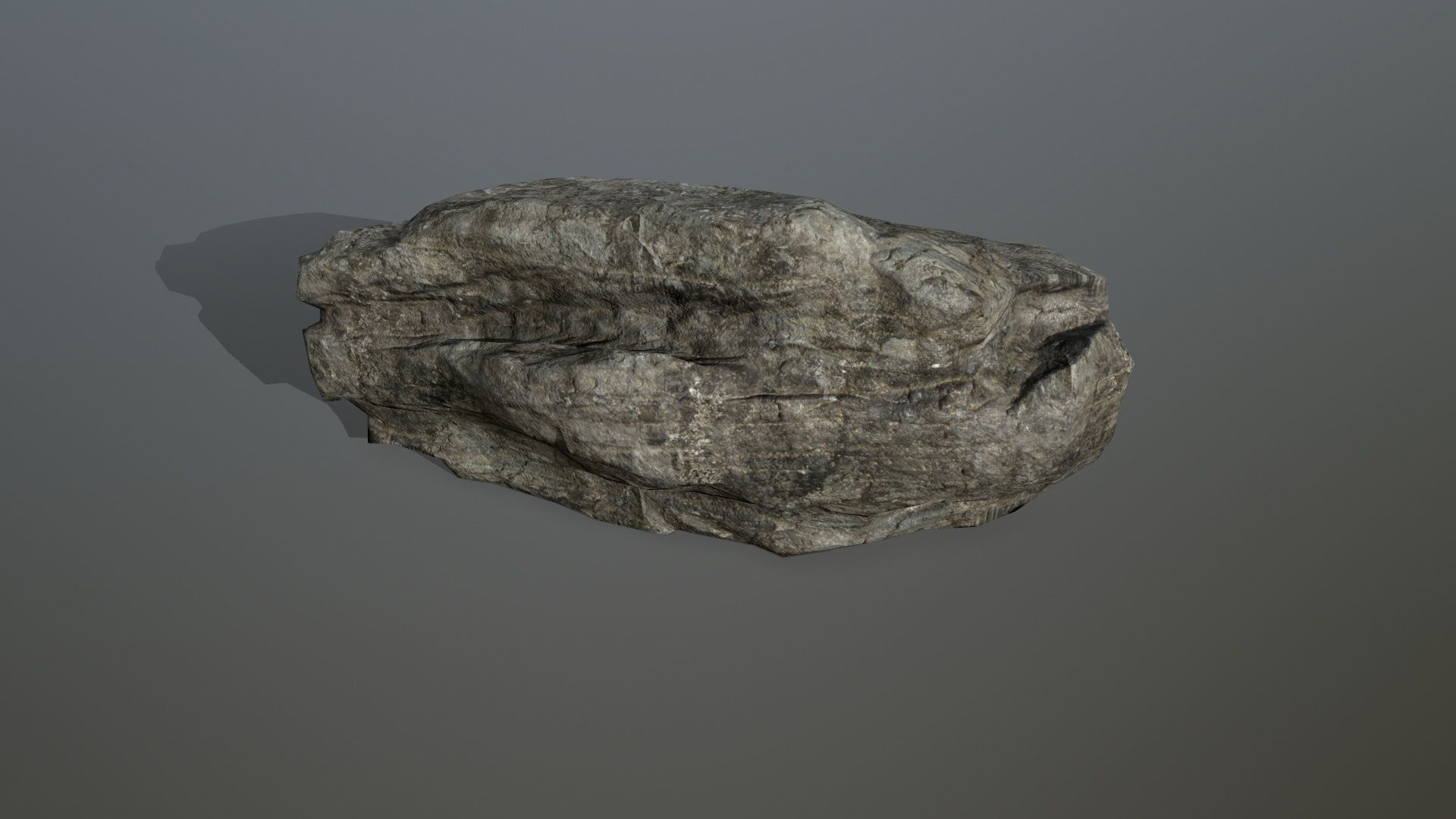 rocks rock Low-poly 3D model_5