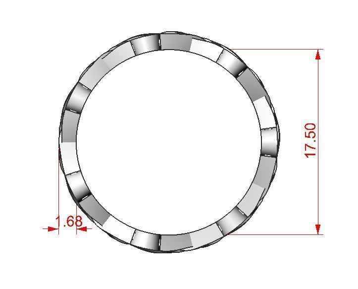 ring with Celtic ornament 3D print model_16