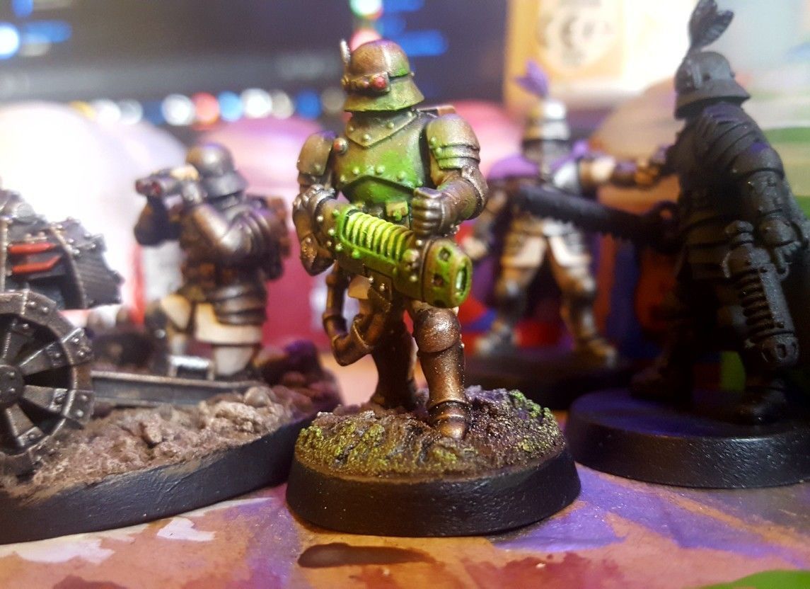 Feudal Guard special weapons squad 3D print model_4