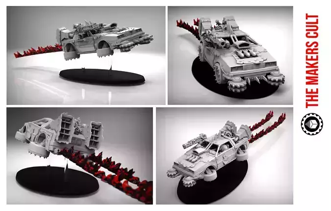DeLorkean Time Masheen 3D print model