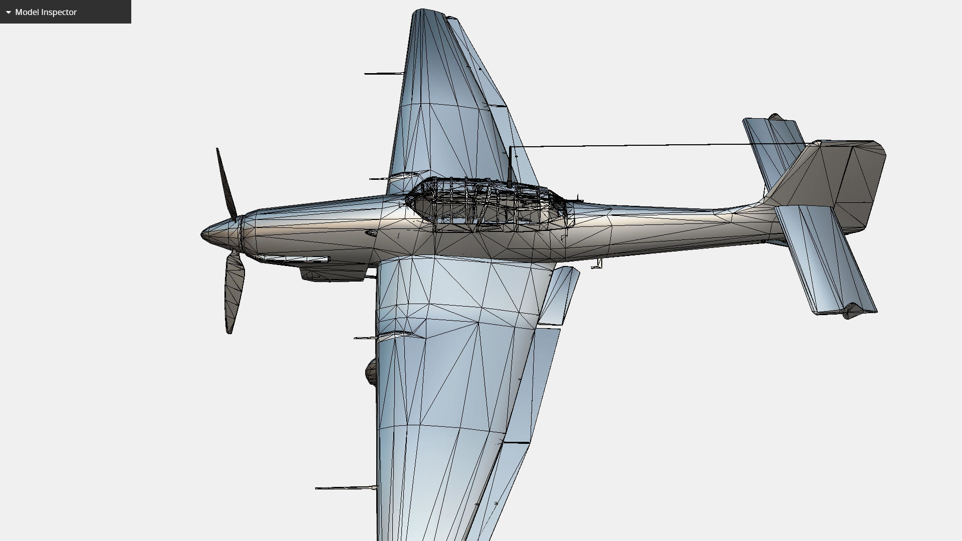 German bomber ground-attack Junkers Ju 87 Stuka Low-poly 3D model_16